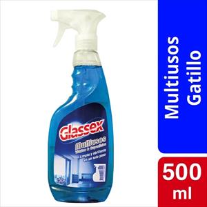 LIMPIADOR GLASSEX 500ML GATILLO MULTIUSO