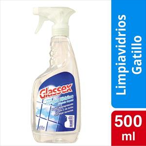 LIMPIAVIDRIOS GLASSEX 500ML GATILLO