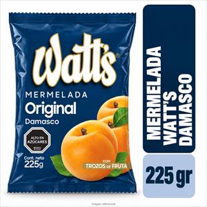 MERMELADA WATTS 225G DAMASCO