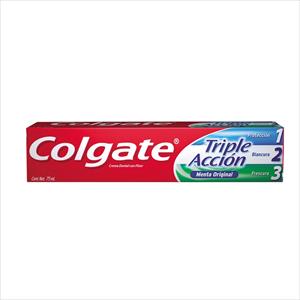 PASTA COLGATE 75ML TRIPLE ACCION