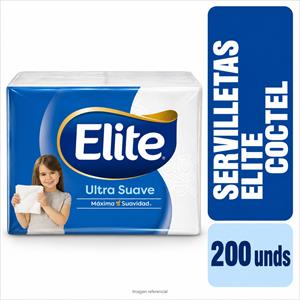 SERVILLETA ELITE COCTEL 200U