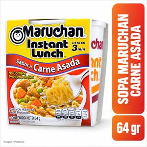 SOPA INST MARUCHAN 64G CAR/ASADA