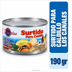 SURTIDO CALDILLO 190G LOS CANALES