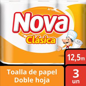 TOALLA NOVA CLASICA X 3 X 12METROS