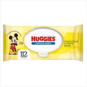 TOALLAS HUMEDAS HUGGIES LIMPIEZA DIARIA 112U