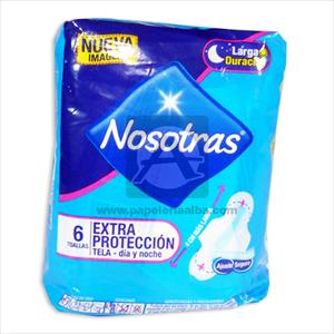 TOALLAS NOSOTRAS 6UN EXTRA PROTECCION