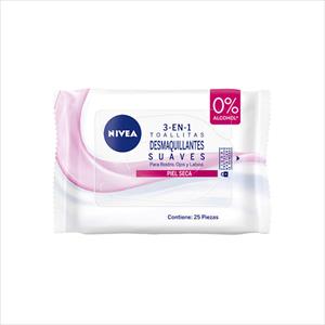 TOALLITAS DESMAQUILLANTE NIVEA PIEL SENSIBLE