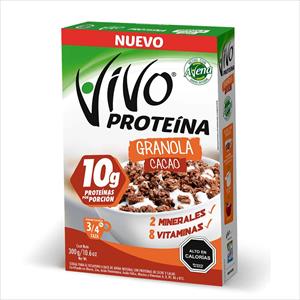 GRANOLA VIVO PROTEINA 300G CACAO